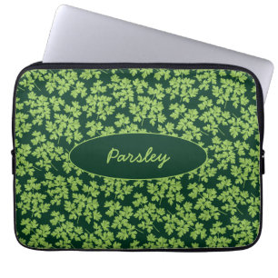 Housse Pour Ordinateur Portable Motif de persil