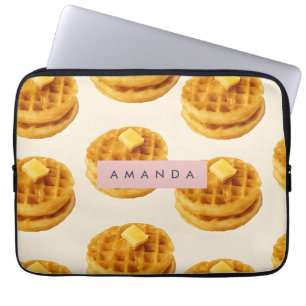 Housse Pour Ordinateur Portable Motif de petit déjeuner personnalisé