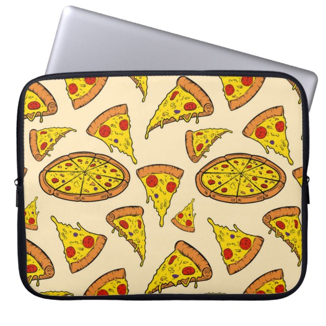 Housse Pour Ordinateur Portable Motif de pizza au fromage fondu (Devant)