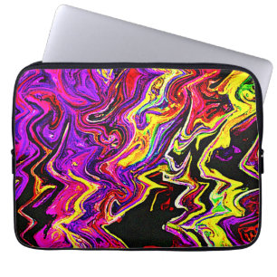 Housse Pour Ordinateur Portable Motif de rayonnement lumineux