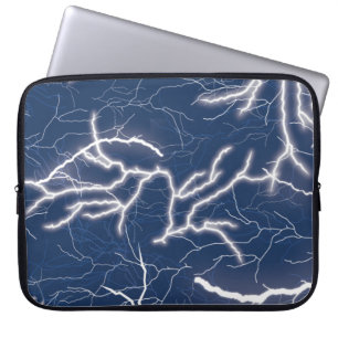 Housse Pour Ordinateur Portable Motif de tempête de tonnerre