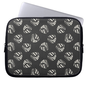 Housse Pour Ordinateur Portable Motif de voilier dessiné par craie