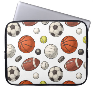 Housse Pour Ordinateur Portable Motif d'équipements sportifs