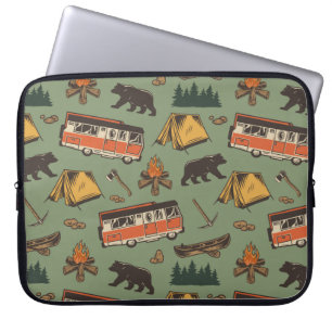 Housse Pour Ordinateur Portable Motif des aventures du camp d'entraînement