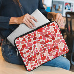Housse Pour Ordinateur Portable Motif Des Coeurs, Coeurs Rouges, Amour<br><div class="desc">Joli,  amusant et adorable motif avec des coeurs rouges. Un cadeau moderne et branché,  parfait pour la Saint-Valentin.</div>