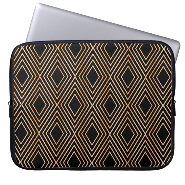 Housse Pour Ordinateur Portable Motif diamant Abstrait (Devant)