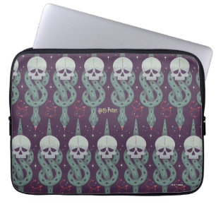 Housse Pour Ordinateur Portable Motif d'icône géométrique de la Marque des Ténèbre