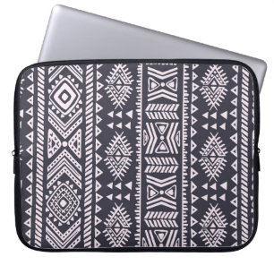 Housse Pour Ordinateur Portable Motif d'illustration ethnique tribal