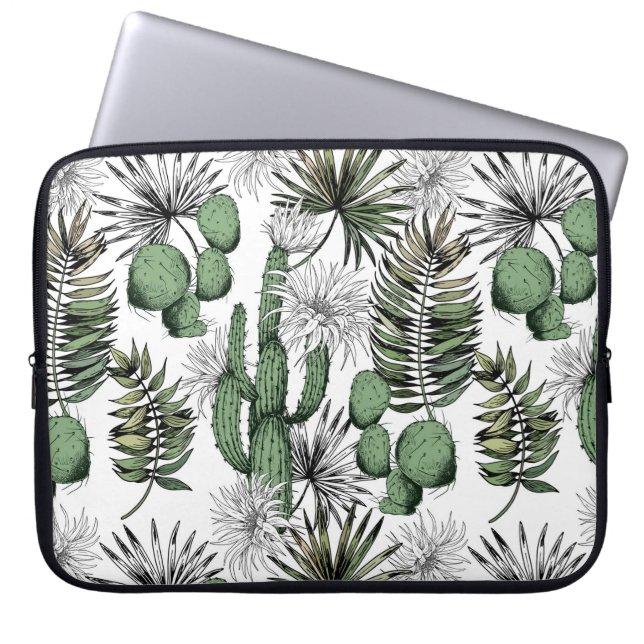 Housse Pour Ordinateur Portable Motif du désert de Cactus (Devant)