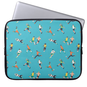 Housse Pour Ordinateur Portable Motif du joueur de football