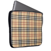 Housse Pour Ordinateur Portable Motif écossais de Tartan (Devant droit)