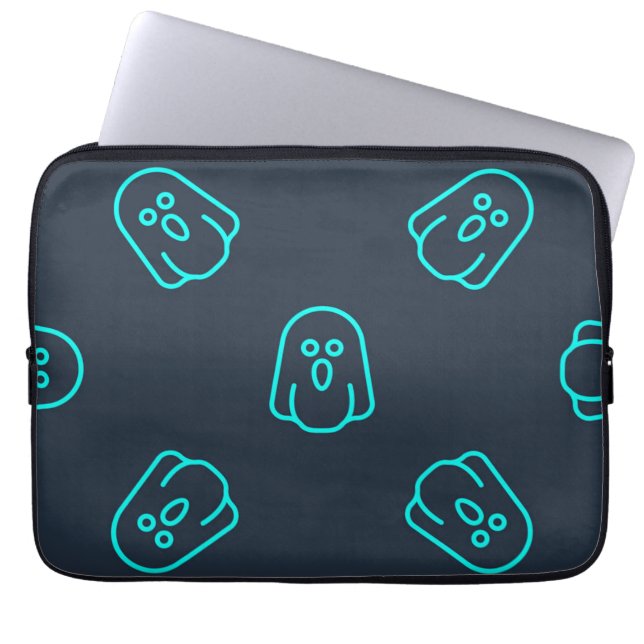 Housse Pour Ordinateur Portable Motif fantôme (Devant)