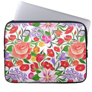 Housse Pour Ordinateur Portable motif floral