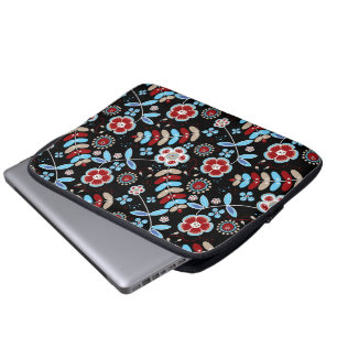 Housse Pour Ordinateur Portable Motif floral de gens audacieux