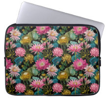 Motif floral exotique Feuilles tropicales BOHO Chi