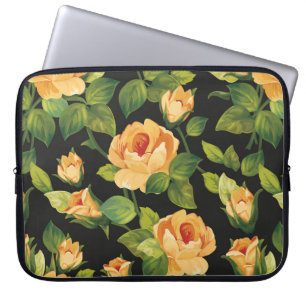 Housse Pour Ordinateur Portable Motif floral incomparable avec de beaux roses