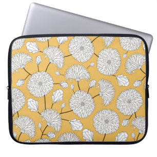 Housse Pour Ordinateur Portable Motif floral incomparable. imprimer avec des fleur