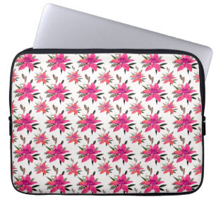 Housse Pour Ordinateur Portable Motif Floral rose Design-29500