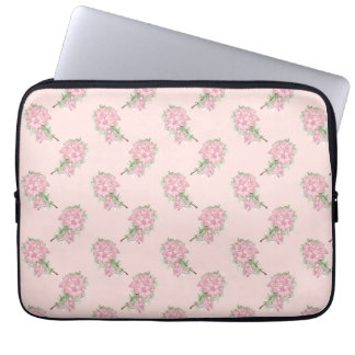 Housse Pour Ordinateur Portable Motif floral rose tendre | Fleur romantique