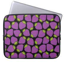 Motif Fraise Halloween Violet