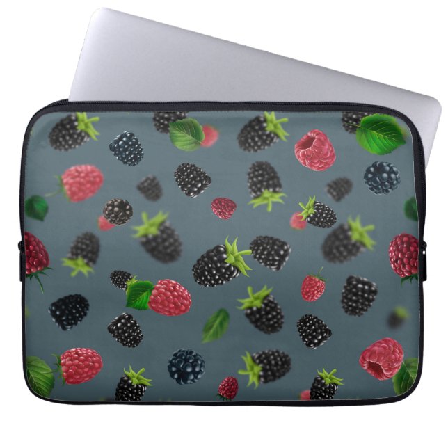 Housse Pour Ordinateur Portable Motif framboise 2 (Devant)