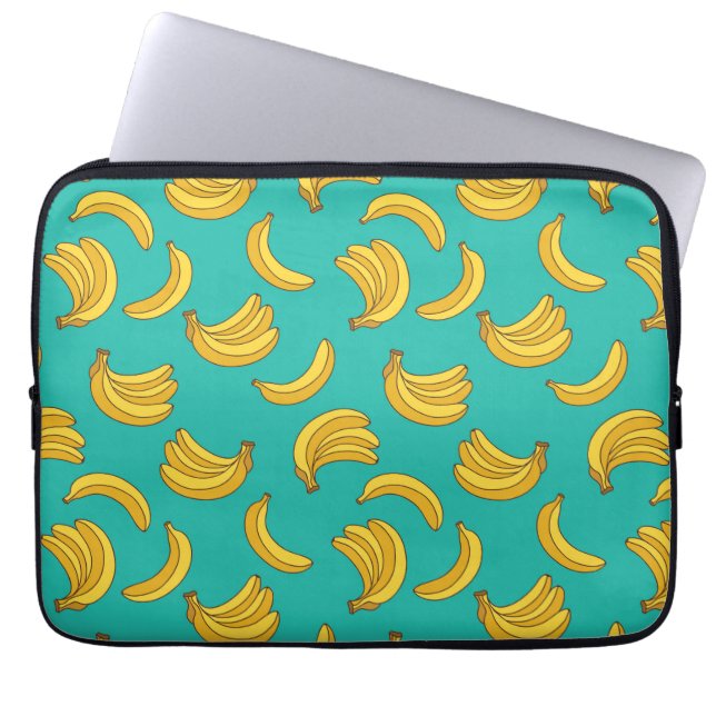 Housse Pour Ordinateur Portable Motif Fruit Banana (Devant)