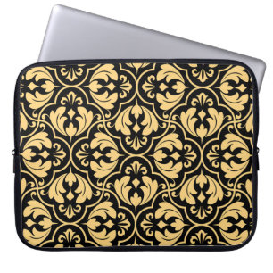 Housse Pour Ordinateur Portable Motif géométrique à fleurs. Backgro vintage sans c