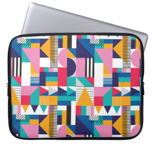 Housse Pour Ordinateur Portable Motif géométrique Abstrait moderne sans couture
