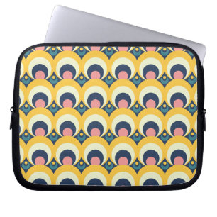 Housse Pour Ordinateur Portable Motif géométrique de cercle