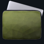 Housse Pour Ordinateur Portable Motif géométrique du maillage vert de l'Armée<br><div class="desc">Militaire dégradé géométrique maillage motif triangles ombre. Huile verte d'olive foncée de l'armée pour équipement de soldat,  camo. Il imite les paysages militaires naturels,  la résistance,  l'endurance,  la résilience. Les sous-tons de terre se connectent à la nature,  au sol. Symbolise l'héritage militaire,  l'utilité extérieure.</div>