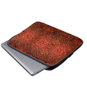 Housse Pour Ordinateur Portable Motif géométrique linéaire (Devant bas)