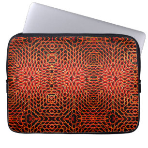 Housse Pour Ordinateur Portable Motif géométrique linéaire