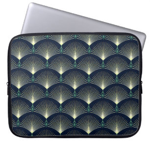 Housse Pour Ordinateur Portable Motif géométrique sans couture et élégante. Ar