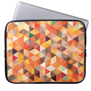 Housse Pour Ordinateur Portable Motif géométrique triangulaire Abstrait