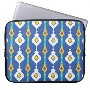 Housse Pour Ordinateur Portable Motif Ikat sans soudure