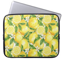 Motif Lemon Aquarelle Amalfi Sunshine