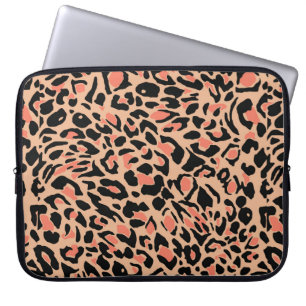 Housse Pour Ordinateur Portable Motif léopard