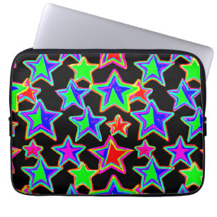 Housse Pour Ordinateur Portable Motif lumineux Neon Starlight