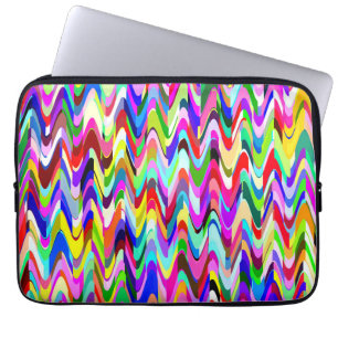 Housse Pour Ordinateur Portable Motif mosaïque multicolore Abstrait #6