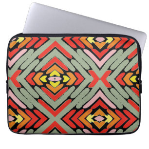 Housse Pour Ordinateur Portable Motif multicolore sud-ouest artistique