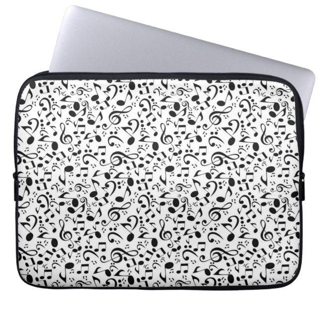 Housse Pour Ordinateur Portable Motif musical (Devant)