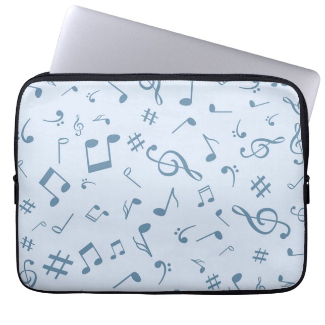 Housse Pour Ordinateur Portable Motif musical (Devant)