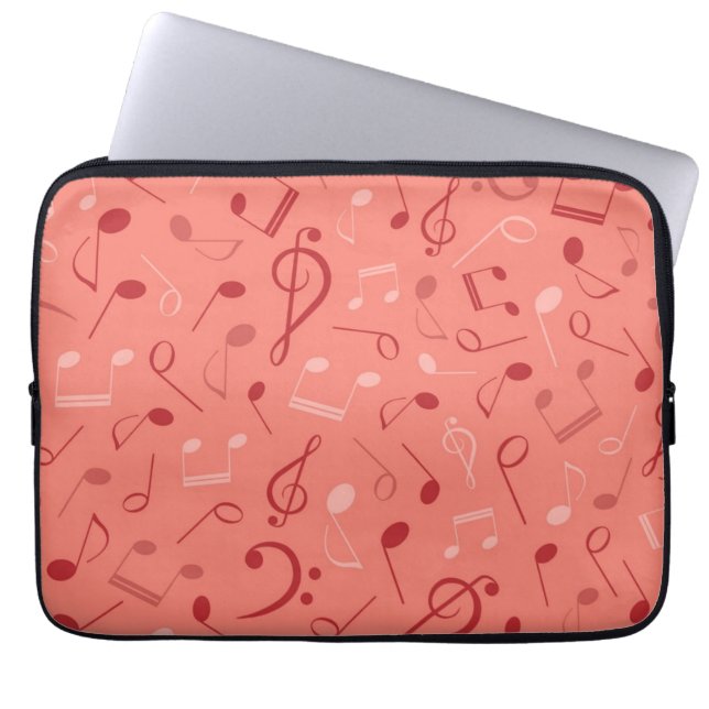Housse Pour Ordinateur Portable Motif musical (Devant)