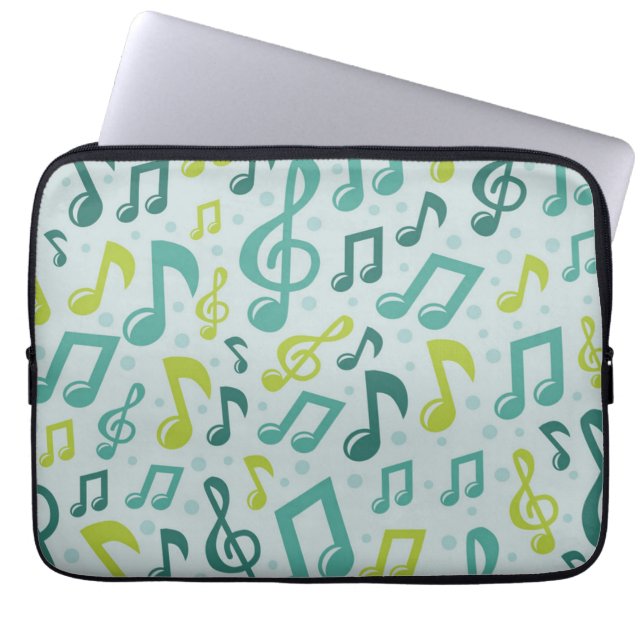Housse Pour Ordinateur Portable Motif musical (Devant)