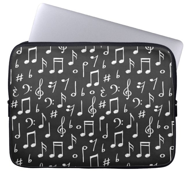 Housse Pour Ordinateur Portable Motif musical (Devant)