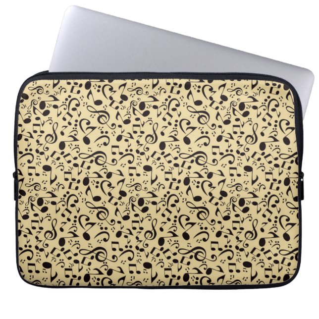 Housse Pour Ordinateur Portable Motif musical (Devant)