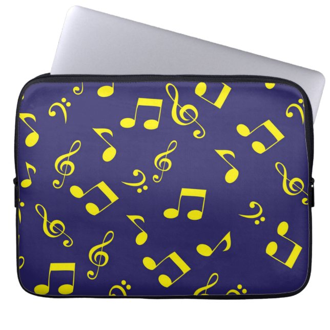 Housse Pour Ordinateur Portable Motif musical (Devant)
