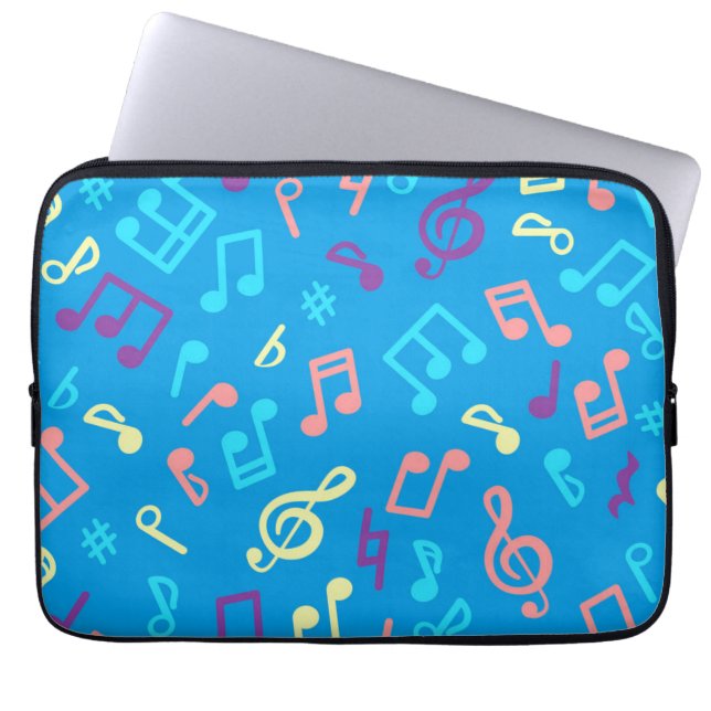 Housse Pour Ordinateur Portable Motif musical (Devant)