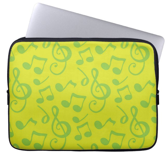 Housse Pour Ordinateur Portable Motif musical (Devant)
