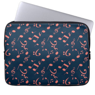 Housse Pour Ordinateur Portable Motif musical